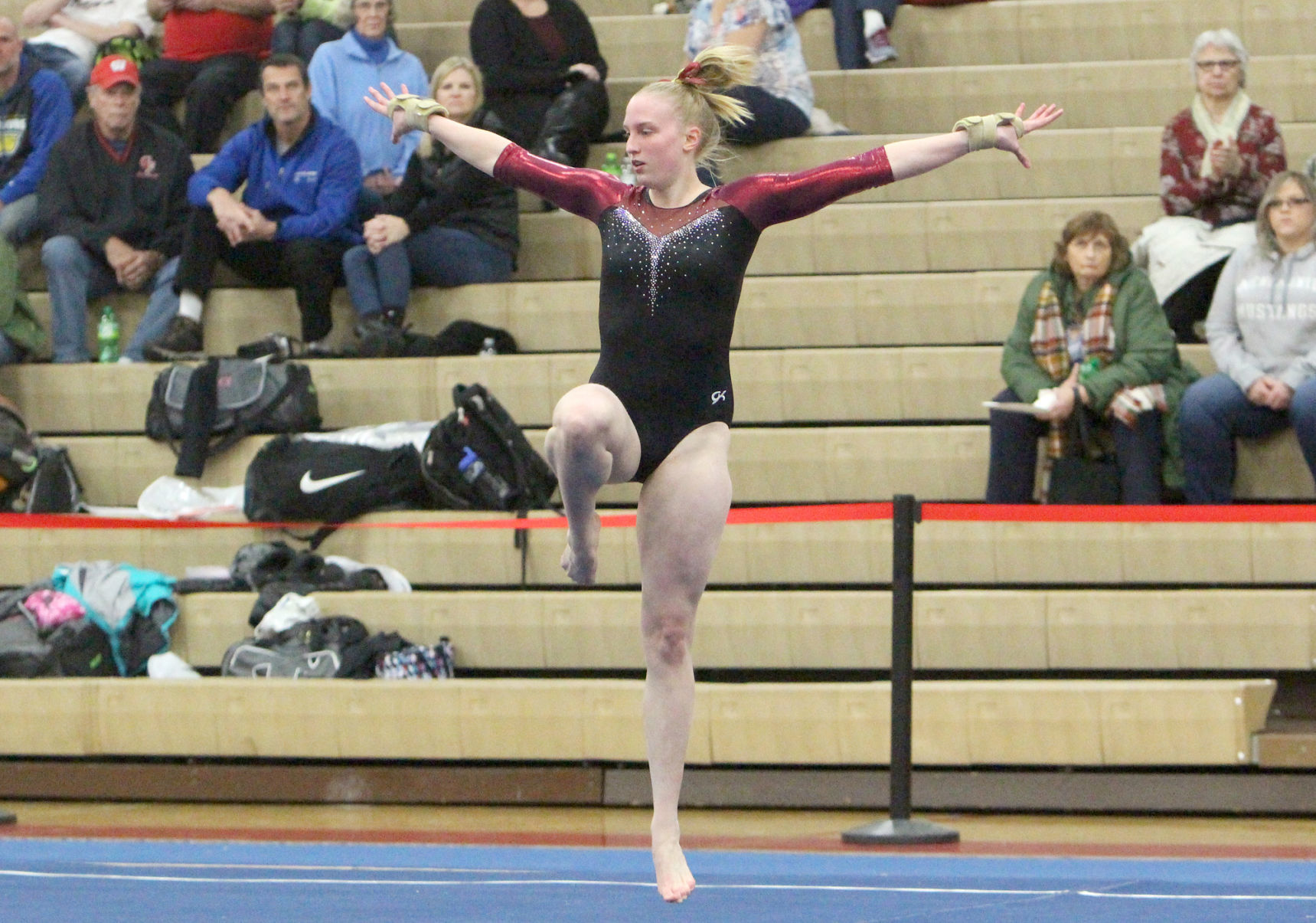 Big Rivers Conference Gymnastics Triangular at Chippewa Falls 12-12-19